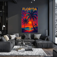 Florida Sunset Poster