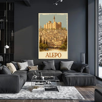Aleppo A Historical Cityscape Poster