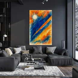 Celestial Burst Poster