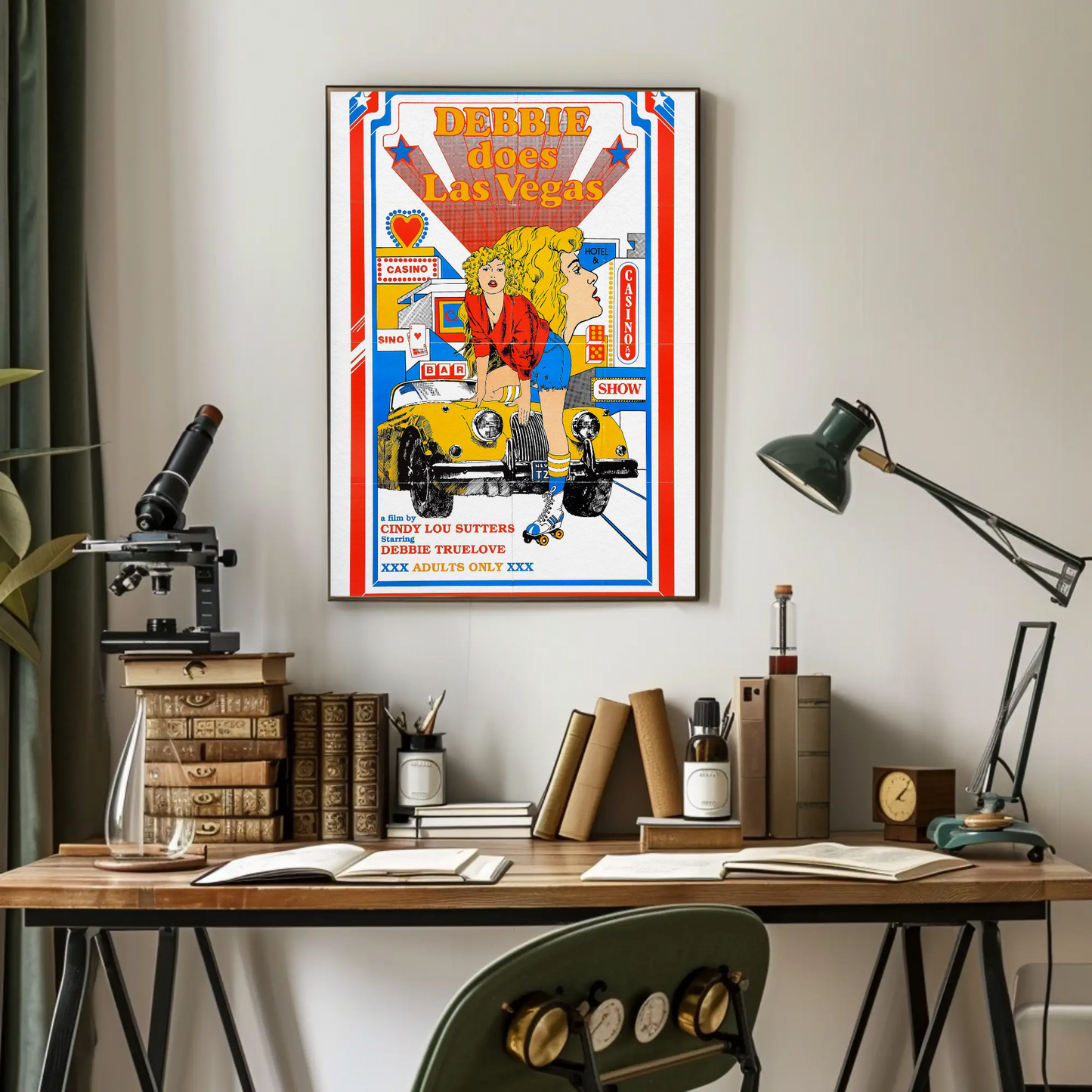 Vintage Poster Debbie Does Las Vegas