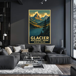 Glacier National Park Montana Poster