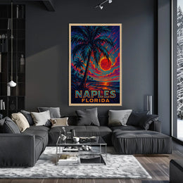 Naples, Florida Sunset Poster