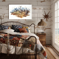 Fantasy Mountain Landscape Poster
