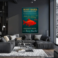 Radiate with Rosy Barb Poster