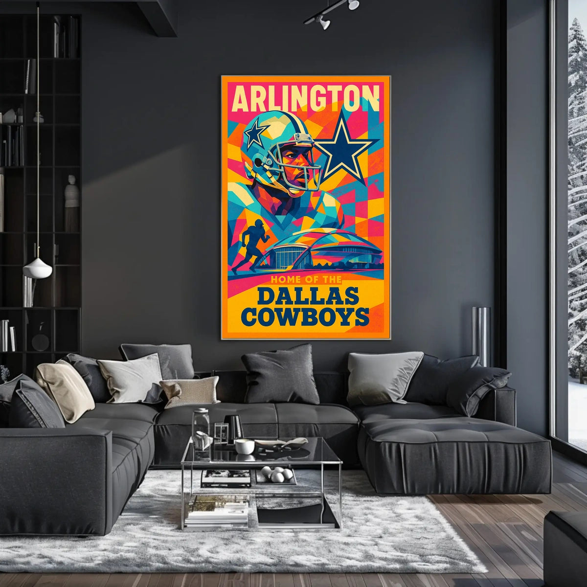 Arlington Home of the Dallas Cowboys Poster