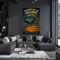 Vultee BT-13 Valiant World War II Trainer Legend Poster PosterGoat