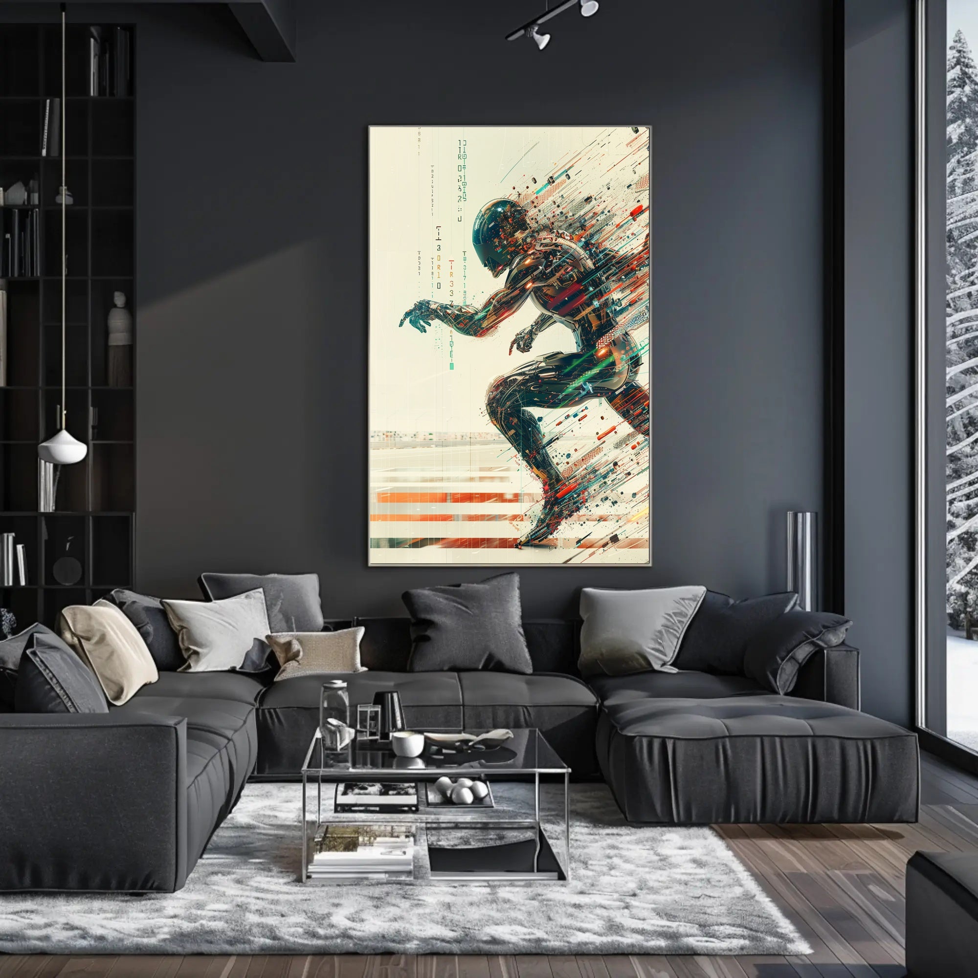 Dynamic Sports Balls Explosion Poster Art PosterGoat