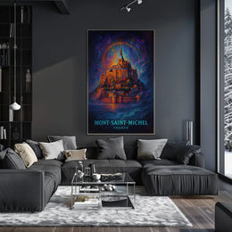 Mont-Saint-Michel France Poster