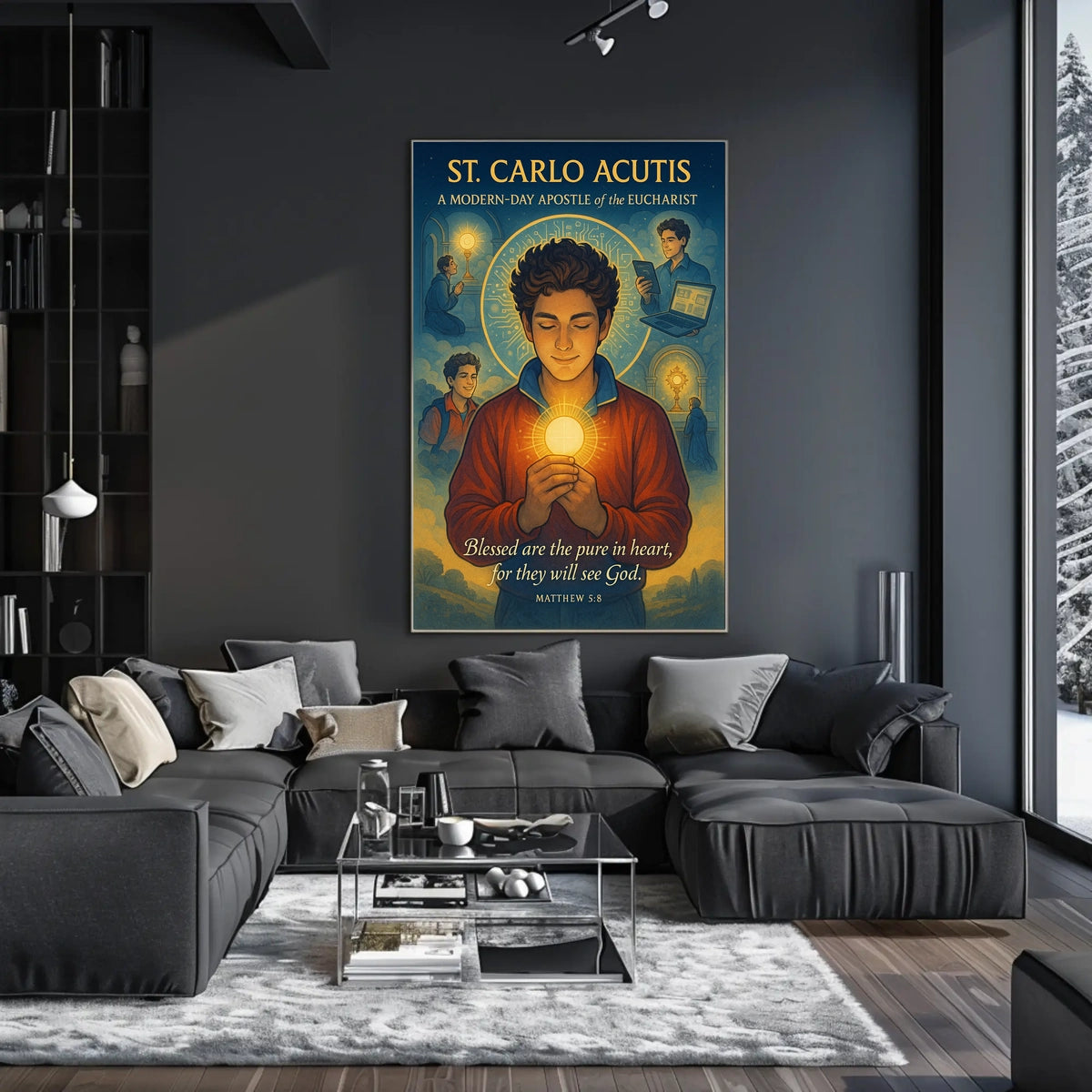 St. Carlo Acutis A Modern-Day Apostle Poster