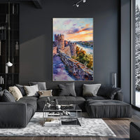 Serbia Belgrade Kalemegdan Fortress River View Poster