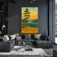 Voyageurs National Park Poster