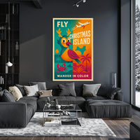 Fly to Christmas Island Poster