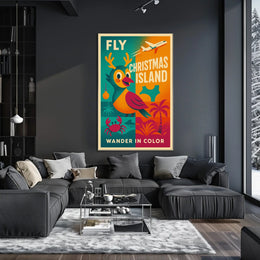 Fly to Christmas Island Poster