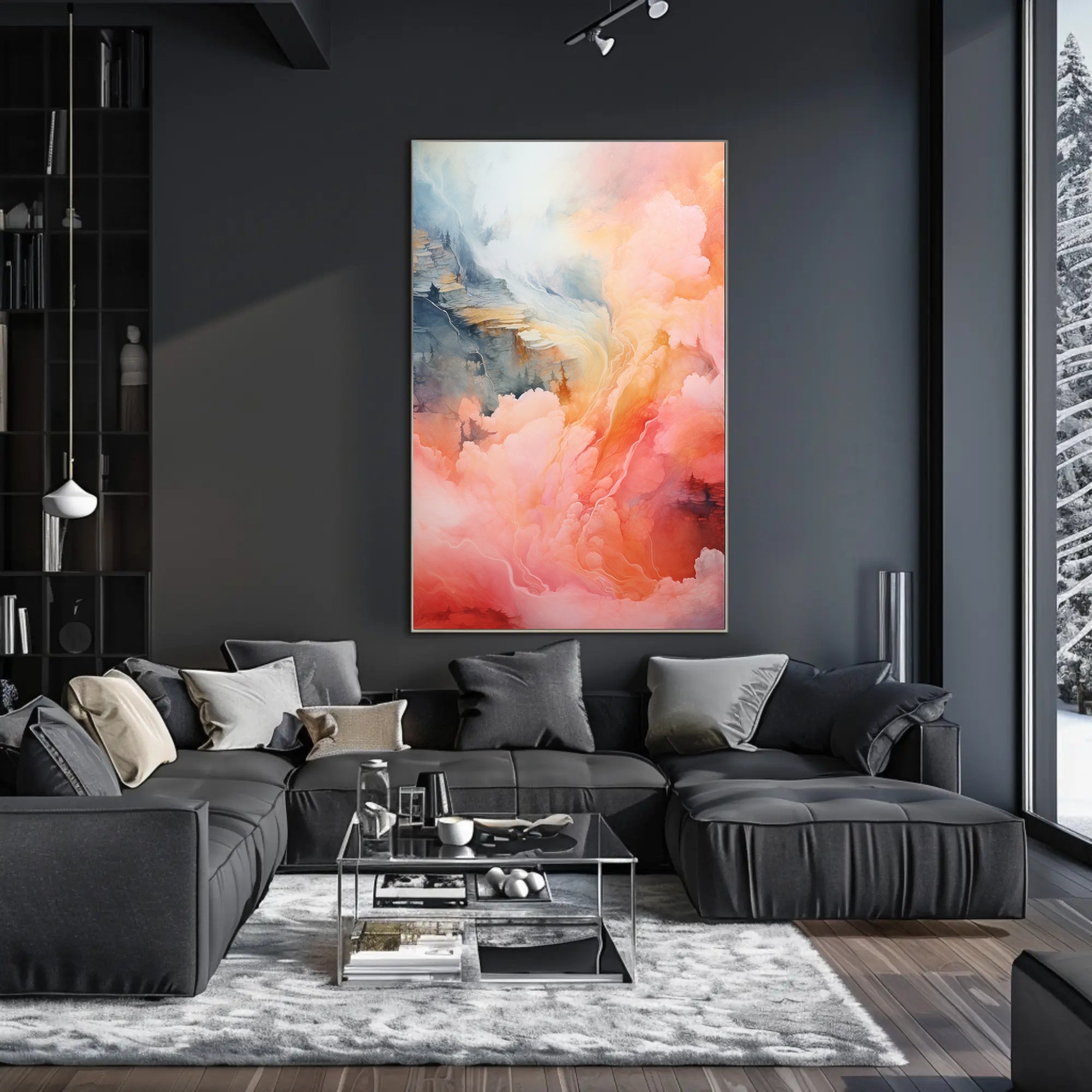 Dreamscape In Pastel Poster