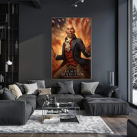 James Madison Patriotic Poster