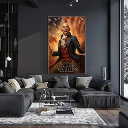 James Madison Patriotic Poster