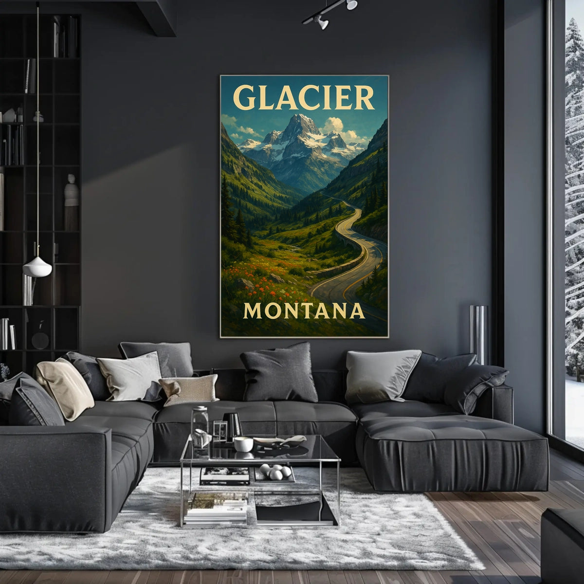 Glacier National Park Montana Poster