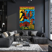Buenos Aires A Vibrant Cityscape Poster