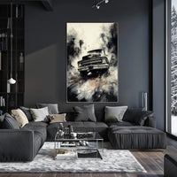 Vintage Power On The Move Vintage Poster