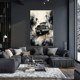 Vintage Power On The Move Vintage Poster