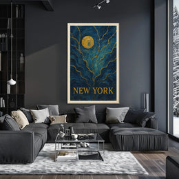 New York Nightscape Poster
