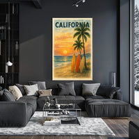 California Sunset Poster
