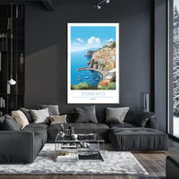 Sorrento Seaside Escape Travel Poster