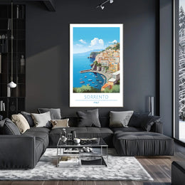 Sorrento Seaside Escape Travel Poster
