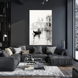 Gondola In Venice A Serene Journey Poster