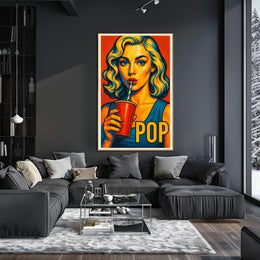 Pop Art Portrait Poster