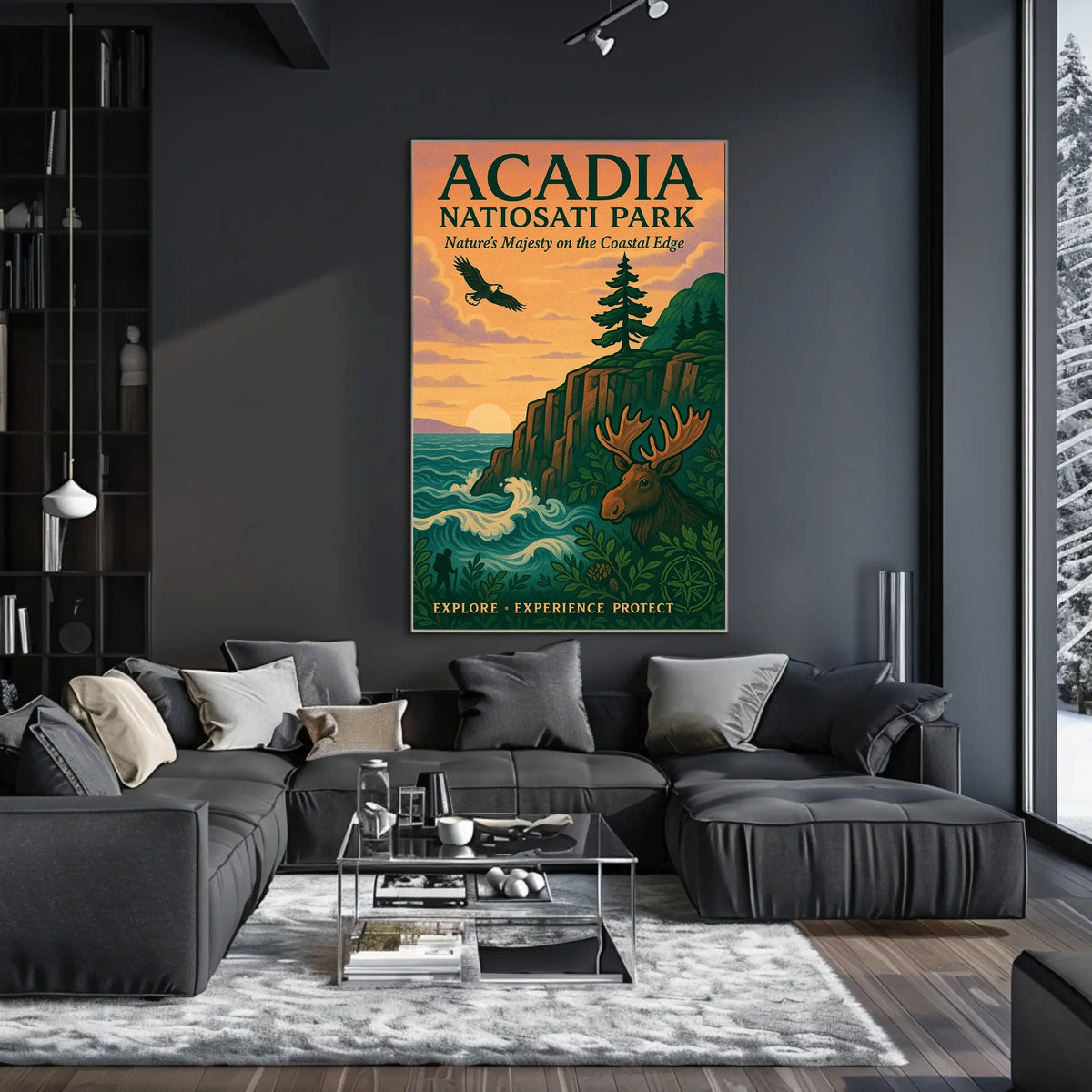 Acadia National Park Poster