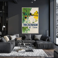 Twickenham By Tram Poster