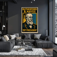 Rutherford B. Hayes 19th President Poster