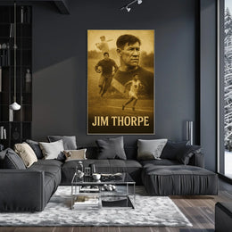Jim Thorpe A Legendary Athlete Poster