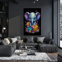 Enchanted Elephant Celebration Poster