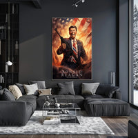 Ronald Reagan: A Patriotic Tribute Poster