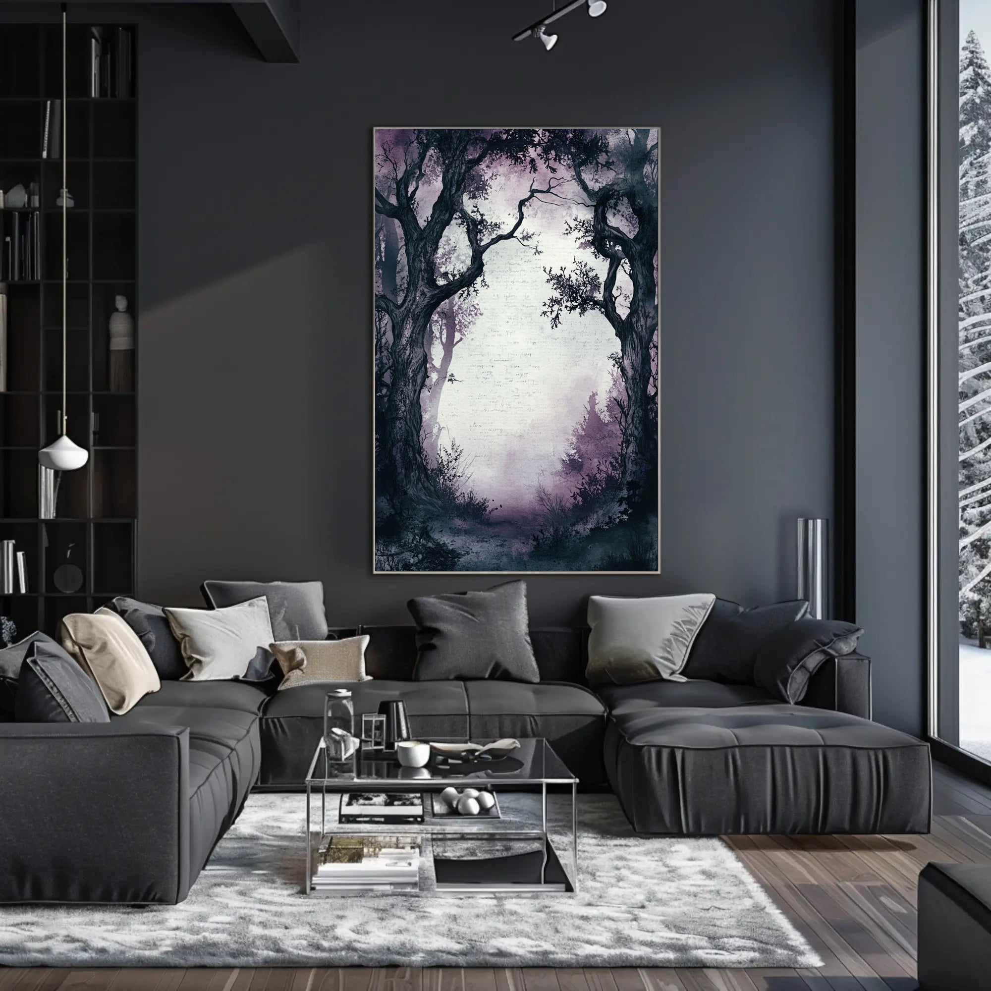 Enchanted Forest Pathway Poster