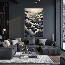 Ocean Waves A Serene Journey Poster PosterGoat