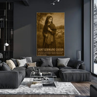 Saint Germaine Cousin Patron Of Abused Poster