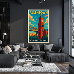 Allentown, Pennsylvania Poster