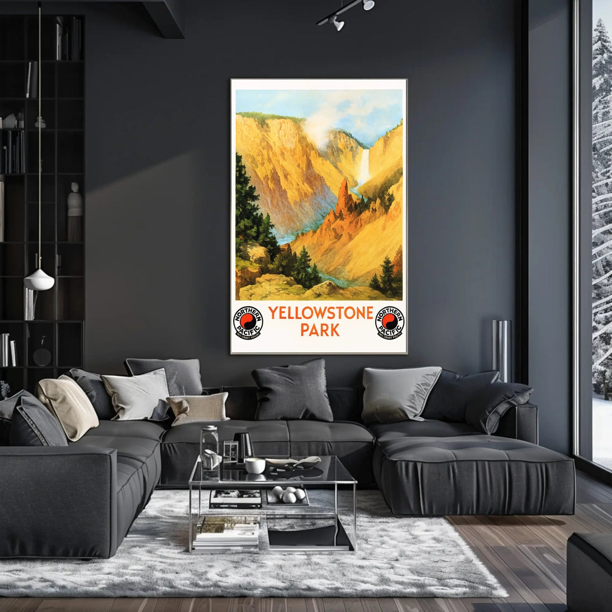 Yellowstone Park Northern Pacific Poster