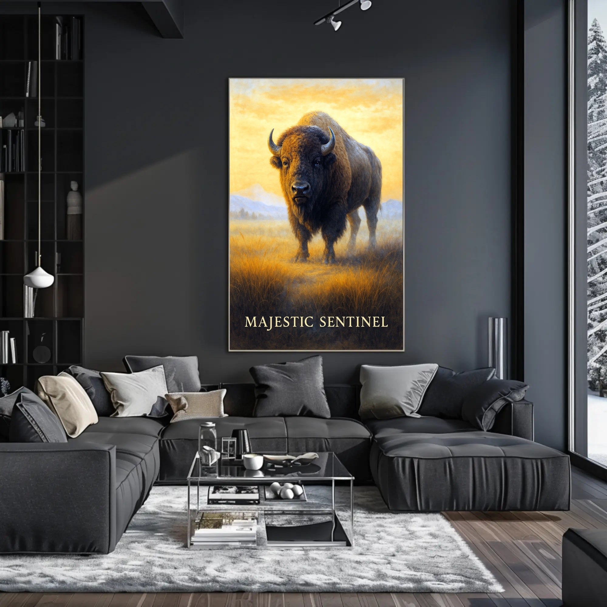 Majestic Sentinel Poster PosterGoat