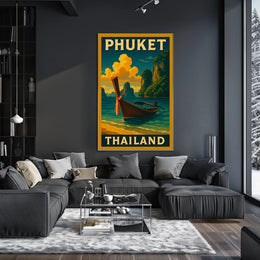 Phuket, Thailand Travel Poster