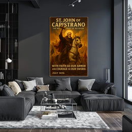 St. John of Capistrano The Warrior Saint Poster