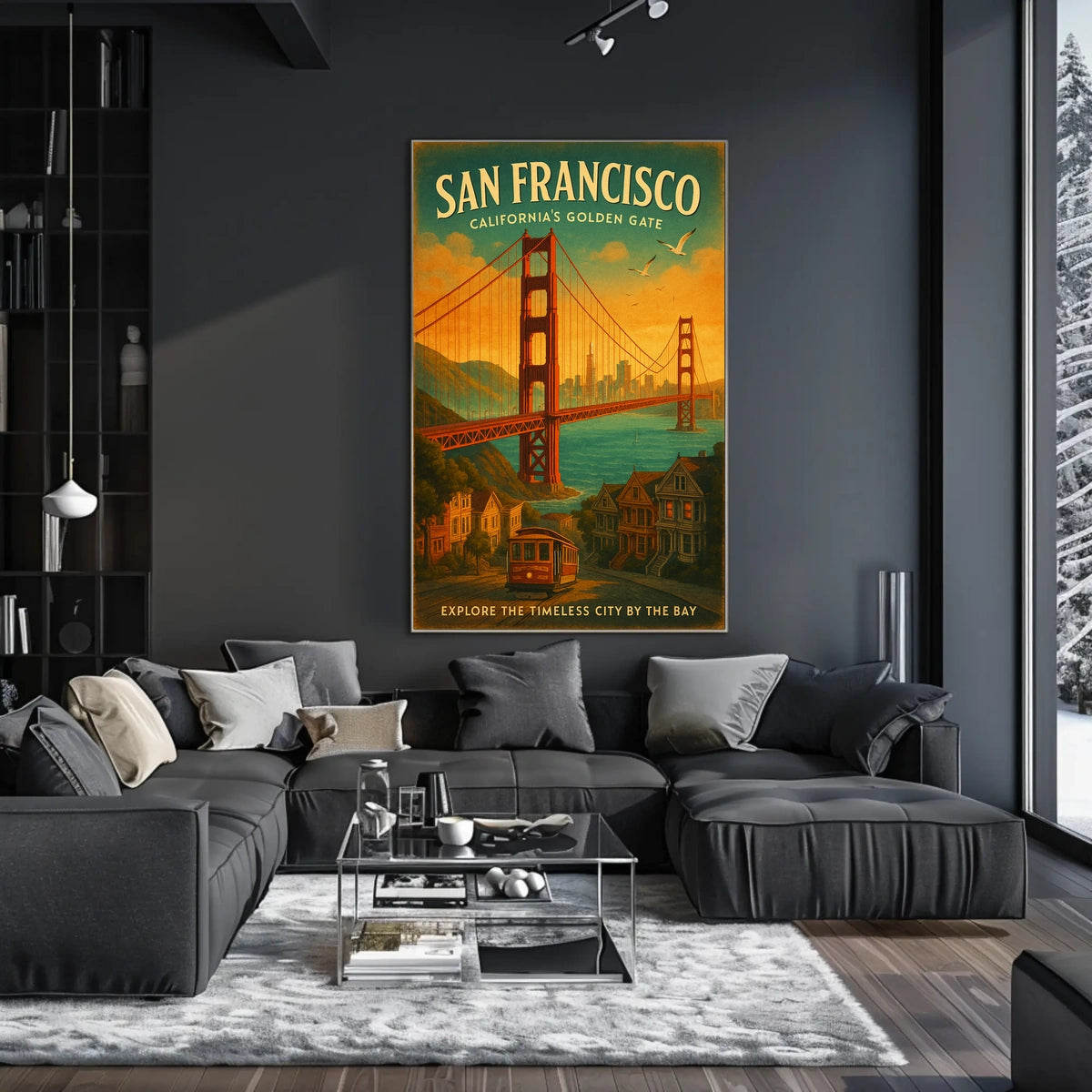 San Francisco Californias Golden Gate Poster