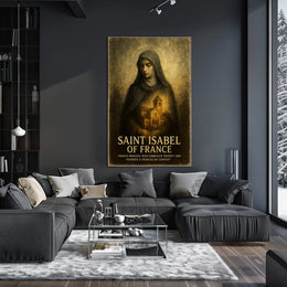 Saint Isabel Of France Poster