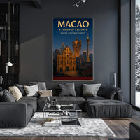 Macao A Fusion of Cultures Poster