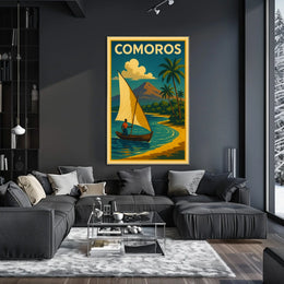 Comoros Island Paradise Poster