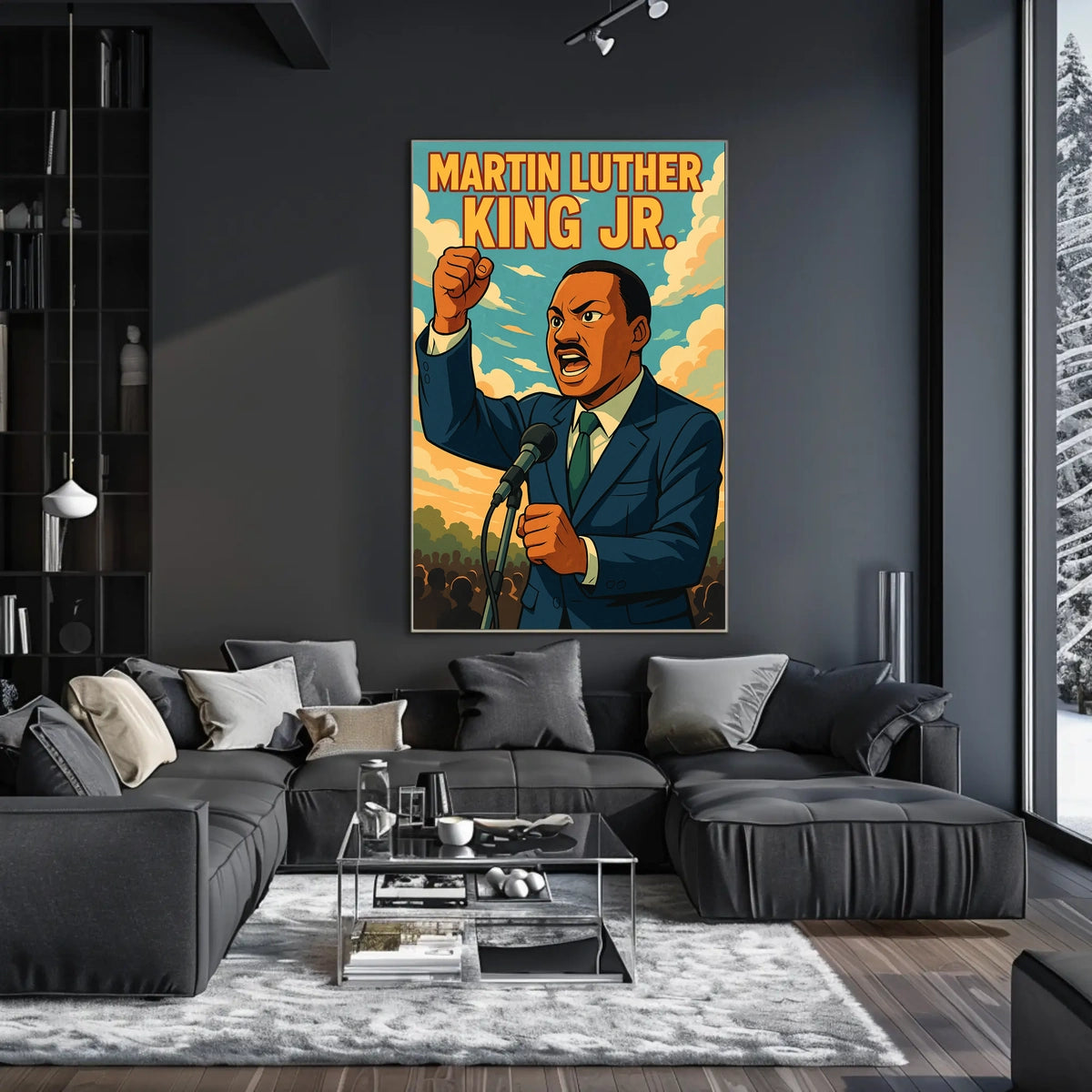 Martin Luther King Jr. Inspirational Poster