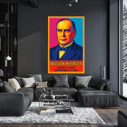 William Mckinley Presidential Tenure Poster
